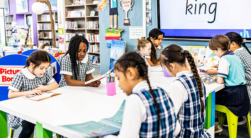 Our Library at Holy Family Primary Emerton