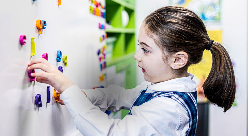 Good Shepherd Catholic Primary Plumpton early learning students