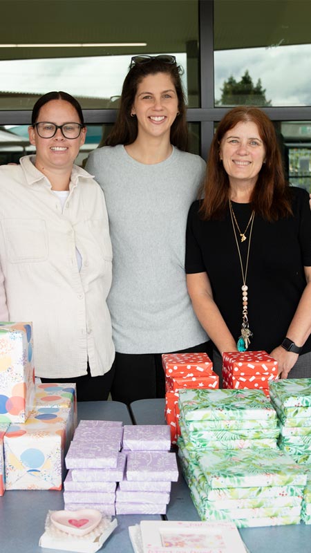 Group of parents assisting with social justice initiative at Holy Family Primary Emerton