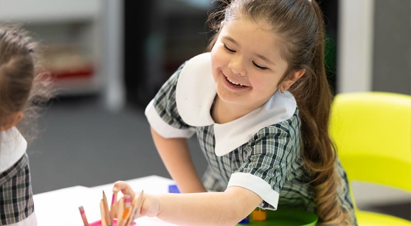 Holy Family Primary Emerton student learning